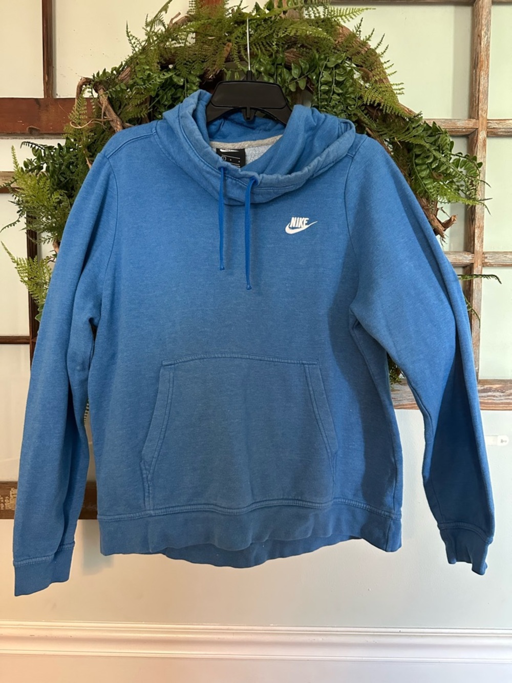 Nike cowl neck hoodie size L